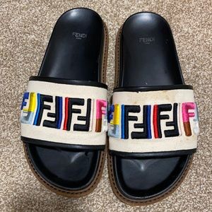 Authentic Fendi slides